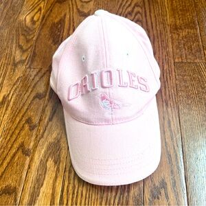 Baltimore Orioles pink baseball cap